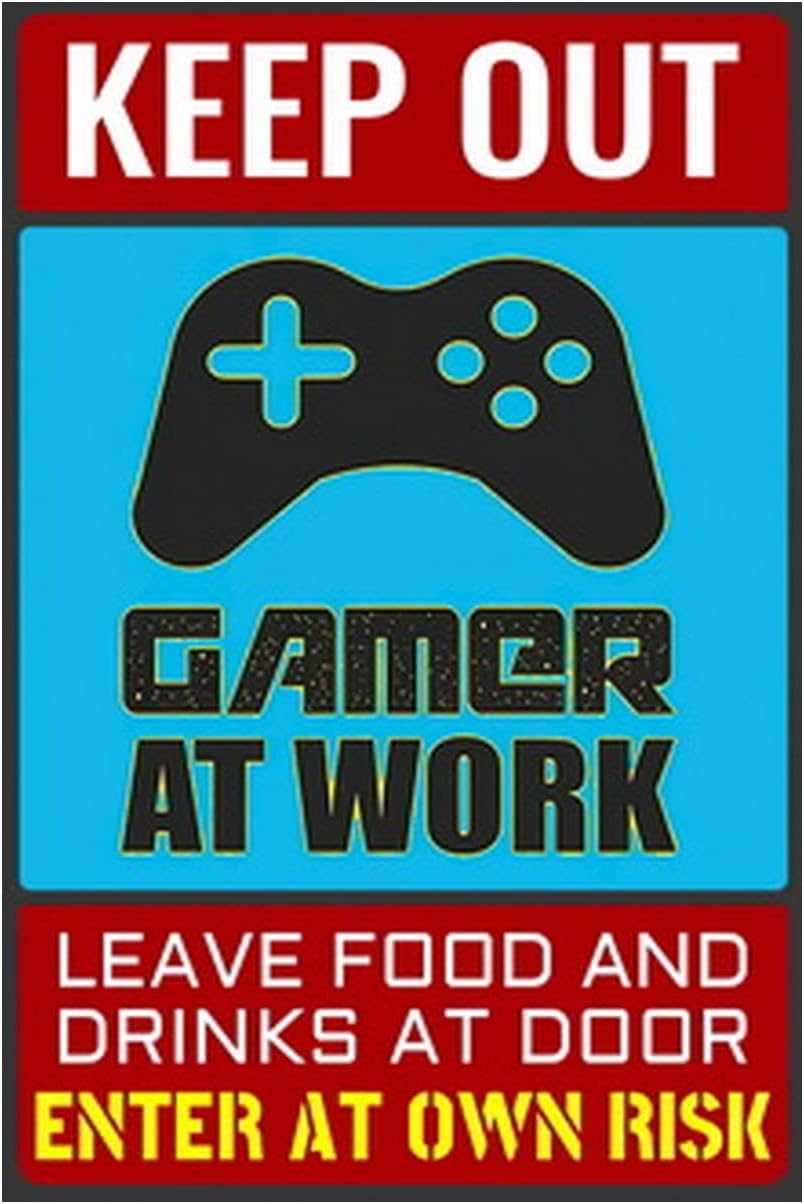 Video-Metallschild, Gamer-Meta – Video Gaming & Esports Usd Acc Bewertung und Preis